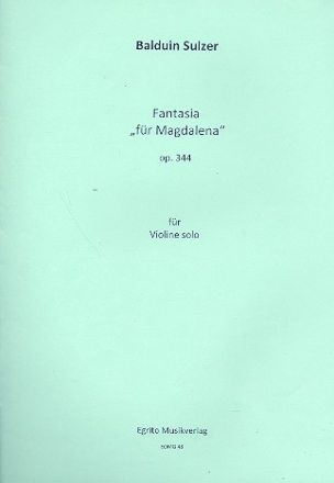 Fantasia fr Magdalena op.344 - fr Violine