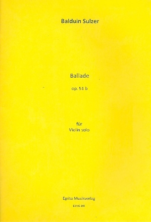 Ballade op.51b - fr Violine
