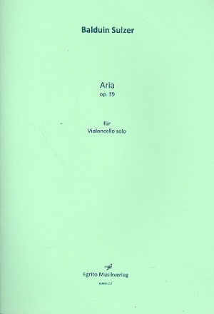 Aria op.39 - fr Violoncello