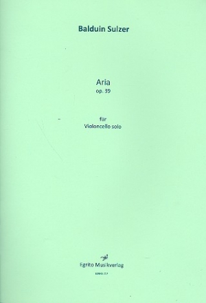 Aria op.39 - fr Violoncello