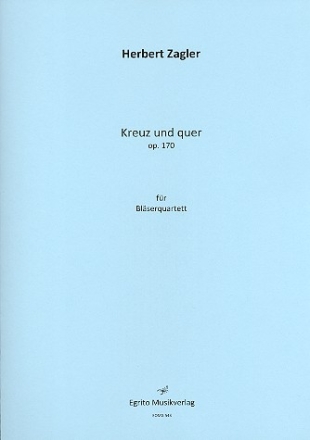 Kreuz und quer op.170 fr 2 Trompeten und 2 Posaunen Stimmen