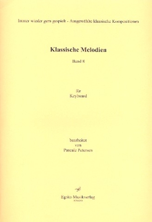 Klassische Melodien Band 8 fr Keyboard