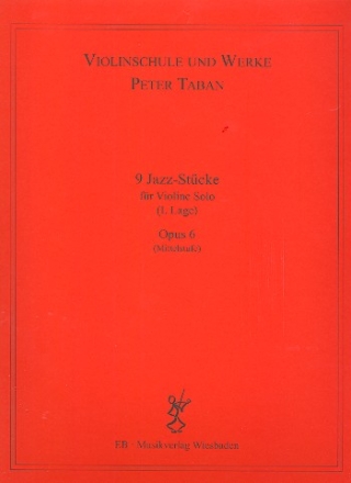 9 Jazz-Stcke op.6 fr Violine