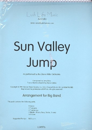 Sun Valley Jump: for big band score and parts
