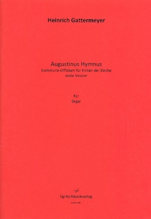 Augustinus Hymnus fr Orgel