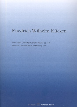 Zehn kleine Charakterstcke op.113 fr Klavier