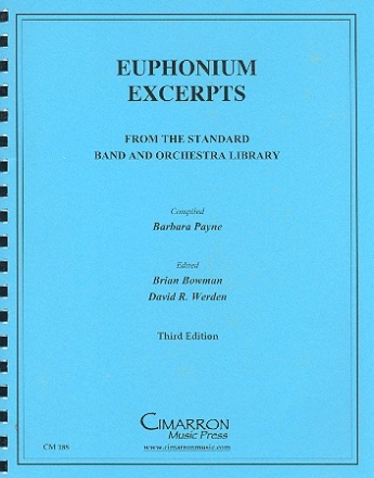 Euphonium Excerpts for euphonium