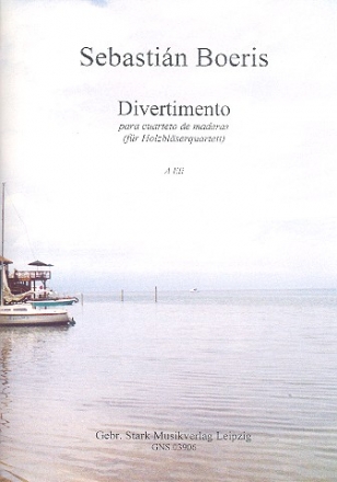 Divertimento fr Flte, Oboe, Klarinette und Fagott Partitur und Stimmen