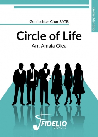 Circle of Life fr gem Chor a cappella Partitur (dt/en)
