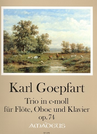 Trio c-Moll op.74 fr Flte, Oboe und Klavier