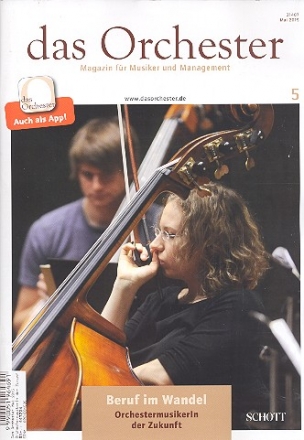 Das Orchester Mai 2015 OrchestermusikerIn der Zukunft