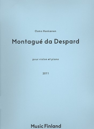 Montagu da Despard for violin and piano