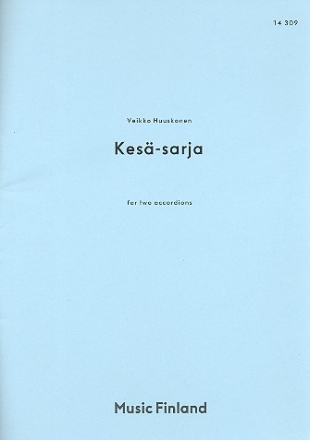 Kes-sarja for 2 accordions score