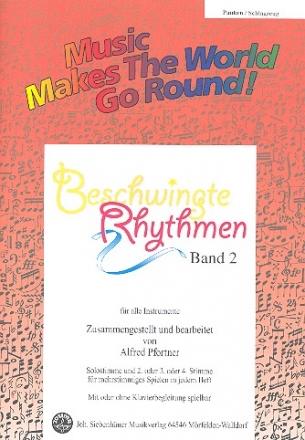 Beschwingte Rhythmen Band 2 fr flexibles Ensemble Pauken/Schlagzeug