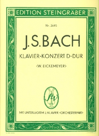 Konzert D-Dur BWV1054 fr Klavier und Orchester fr 2 Klaviere