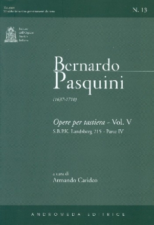 Opere per tastiera vol.5 per organo o cimbalo