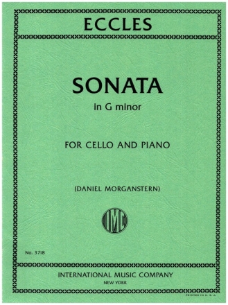 Sonata in g Minor for cello and piano