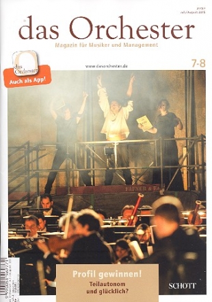 Das Orchester Juli/August 2015 Profil gewinnen