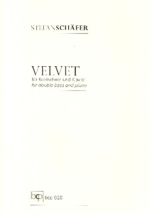 Velvet fr Kontrabass und Klavier