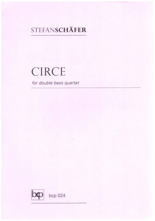 Circe fr 4 Kontrabasse Partitur und Stimmen