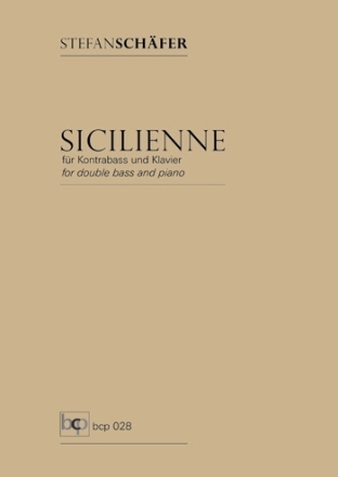 Sicilienne fr Kontrabass und Klavier