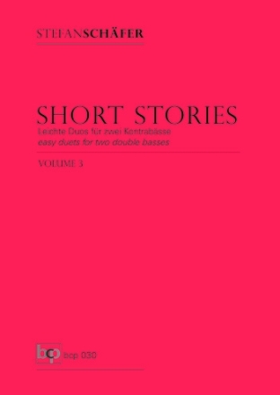 Short Stories Band 3 fr 2 Kontrabsse 2 Spielpartituren