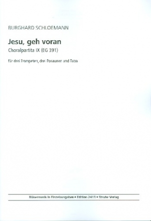 Choralpartita Nr.9 ber Jesu geh voran fr 3 Trompeten, 3 Posaunen und Tuba Spielpartitur