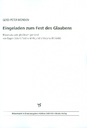 Eingeladen zum Fest des Glaubens fr Blechblser (Posaunenchor) (Chor ad lib) Spielpartitur