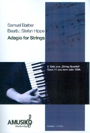 Adagio for Strings fr Akkordeonorchester Partitur