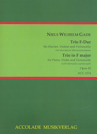 Trio F-Dur op.42 fr Violine (Klarinette), Violoncello und Klavier Stimmen