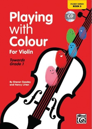 ALF20153UK Playing with Colour vol.3 - Student Book for violin