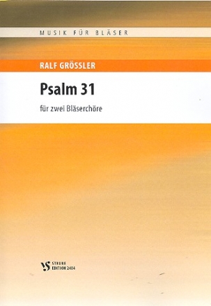 Psalm 31 fr Blechblser (Posaunenchor) Spielpartitur