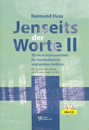 Jenseits der Worte Band 2 (+CD) fr Tasteninstrument (Instrumente/Gesang/Chor ad lib)