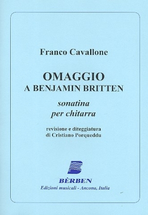Omaggio a Benjamin Britten per chitarra