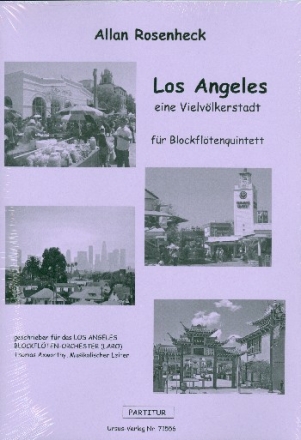 Los Angeles fr 5 Blockflten (SATTB) Partitur und Stimmen