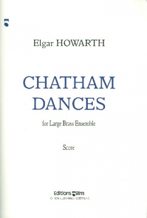 Chatham Dances for brass ensemble score