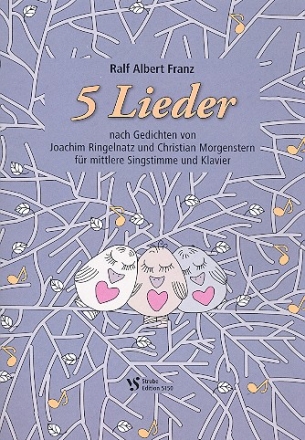 6 Lieder fr Gesang (mittel) und Klavier Partitur