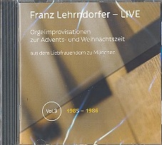 Lehrndorfer live - Orgelimprovisationen Band 3  CD