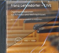 Lehrndorfer live - Orgelimprovisationen Band 4  CD