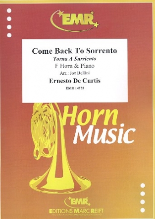 Come back to Sorrento for f horn and piano