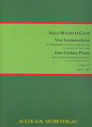 4 Fantasiestcke op.43 fr Klarinette (Violine/Viola) und Klavier