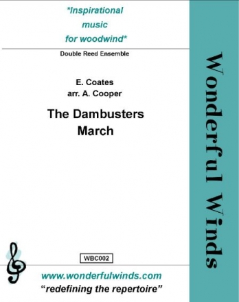 WBC002 The Dambusters March for 5 oboes and 3 bassoons (percussion ad lib)