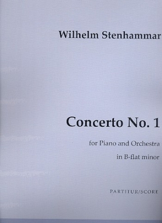Concerto B flat minor no.1 op.1 for piano and orchestra score
