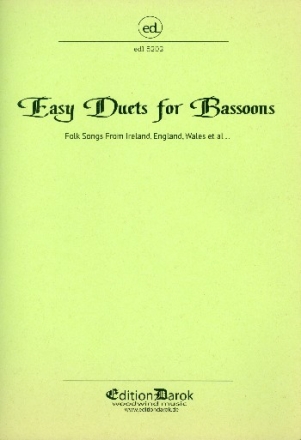 Easy Duets  for bassoons score