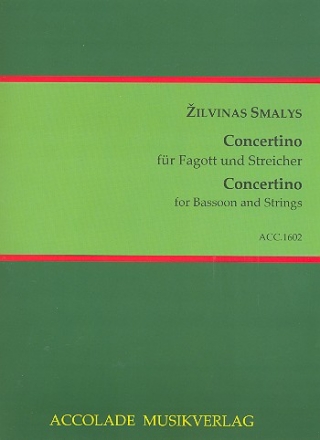 Concertino fr Fagott und Streicher fr Fagott und Klavier