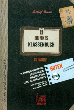 Bunkis Klassenbuch (+CD) fr 1-2 Gitarren Partitur