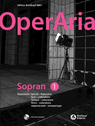 OperAria Sopran Band 1 - Repertoire lyrische Koloratur (+ mp3-CD +pdf) fr Sopran und Klavier