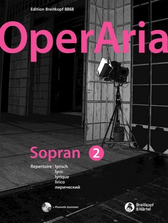 OperAria Sopran Band 2 - Repertoire lyrisch (+ mp3-CD +pdf) fr Sopran und Klavier