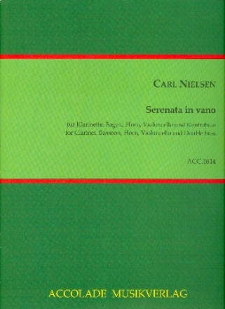 Serenata in vano fr Klarinette, Fagott, Horn, Violoncello und Kontrabass Partitur und Stimmen