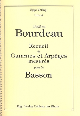 Recueil de Gammes et Arpges mesurs pour le basson